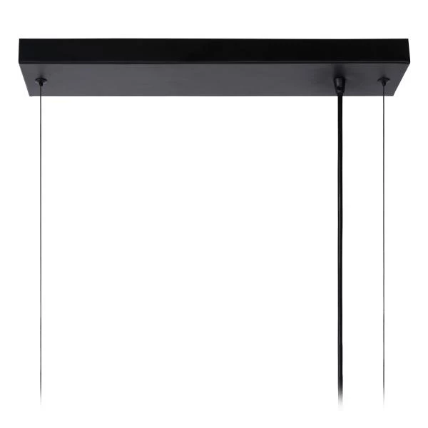 Lucide FABIAN - Pendant light - 6xE27 - Black - detail 1